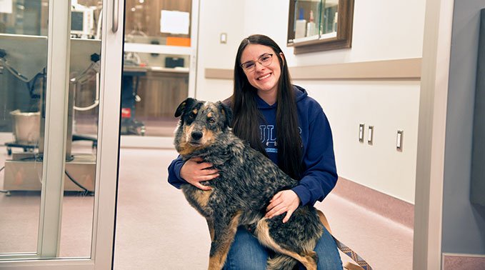 Kalyn Galloway and Cowboy