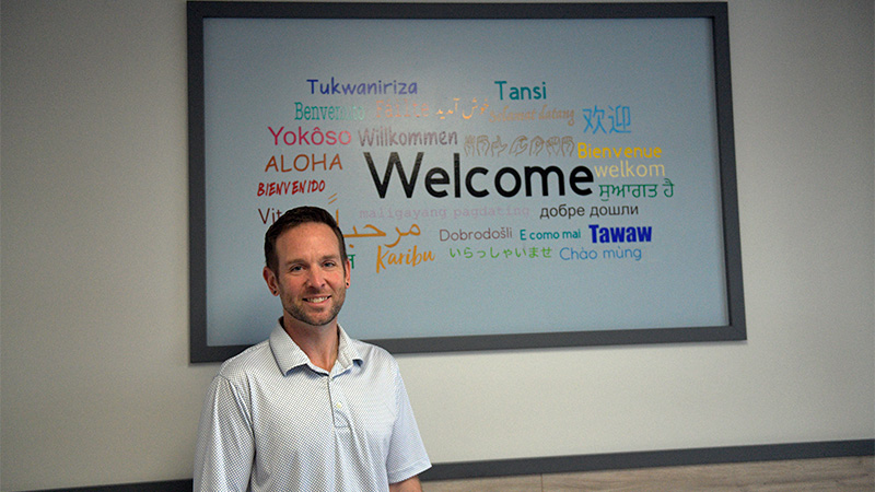 Kagan Kneen, executive director of the Lloydminster Men's Shelter