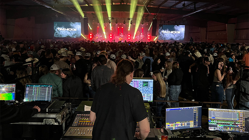 Maz Entertainment at a concert venue