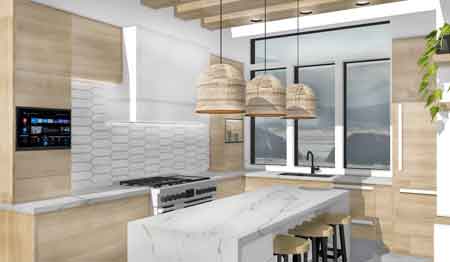 Brea Holt winning beach kitchen design