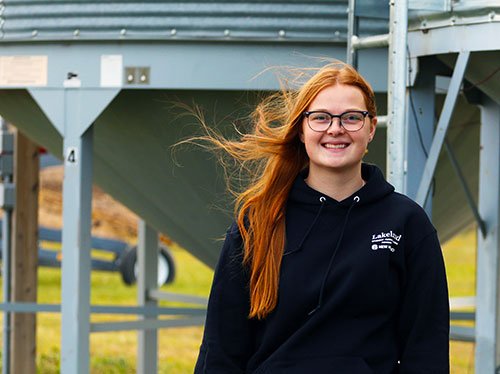 Rachel Nelson, communication coordinator of this year’s SMF crop unit.