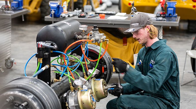 James practicing his skills