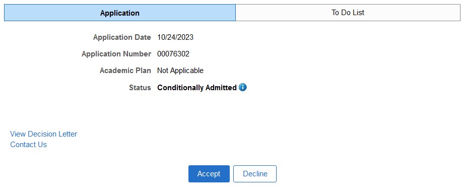 accept or decline offer screen