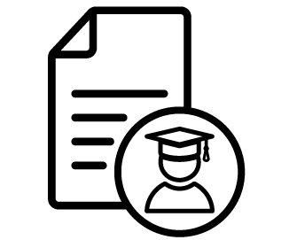 Admissions tile icon