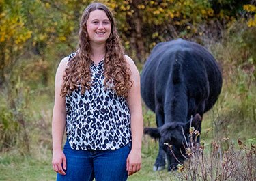 Jess Verstappen at home on the ranch.
