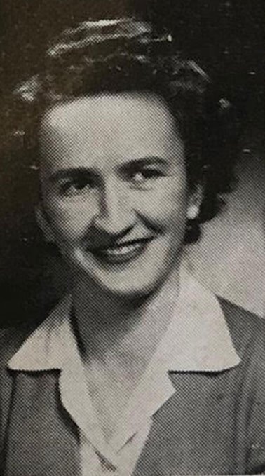 Anne Rogan's 1947 yearbook photo