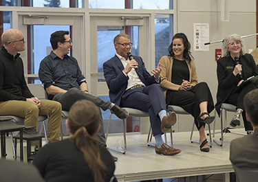 Jeremy speaking at 2020 event