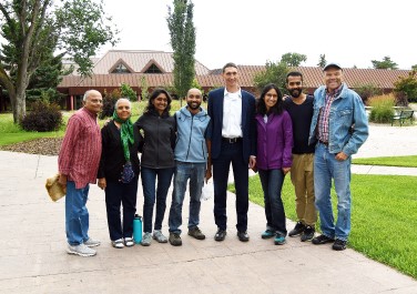 Haria family with Lakeland VP