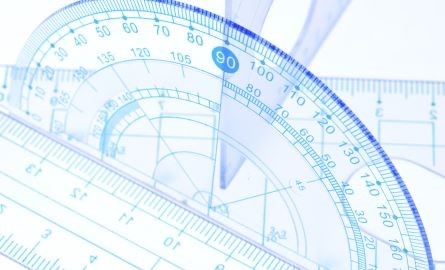 protractor and ruler