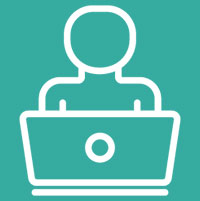 asynchronous online icon