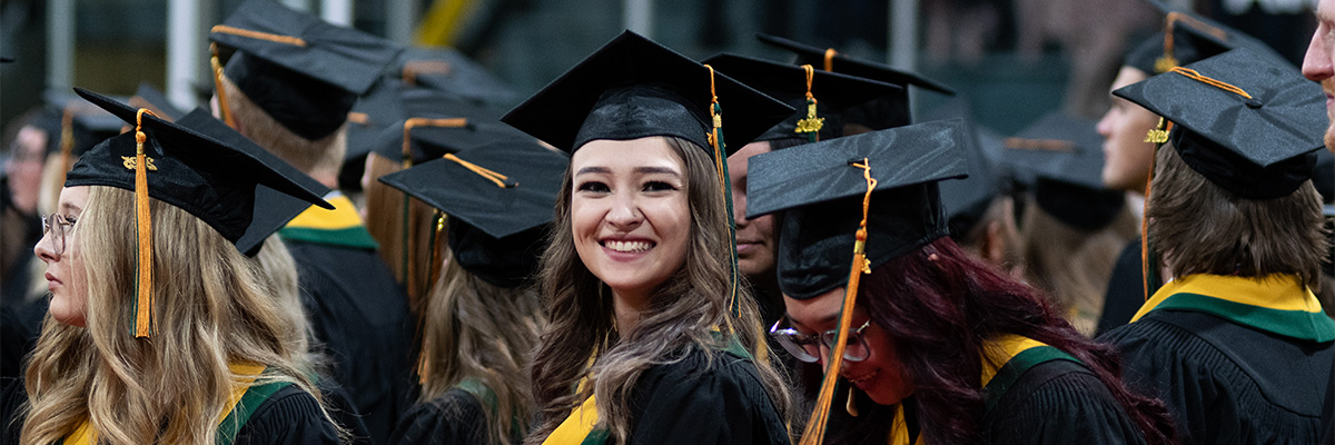 Lakeland College graduates at convocation