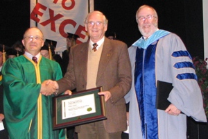 Bill Kondro received honorary degree at convocation