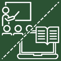 blended delivery icon