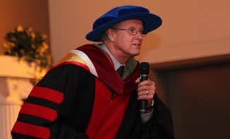Brian Keating distinguished alumnus at convocation