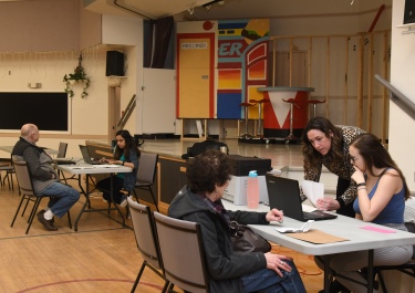 Students help with tax clinics