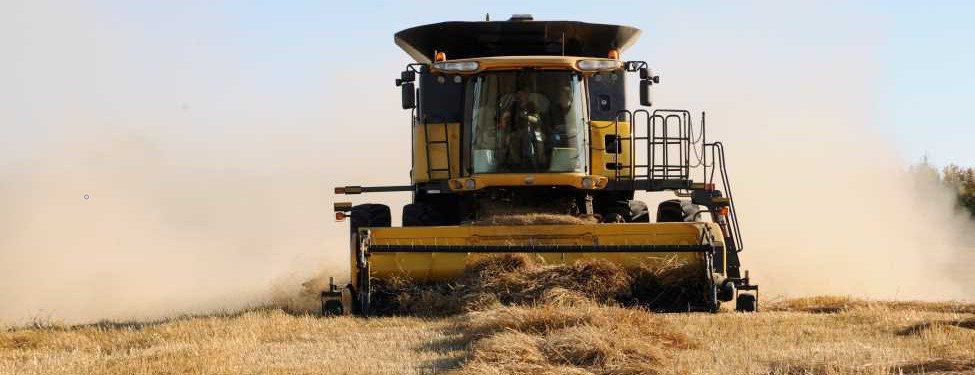 New Holland combine fall 2022