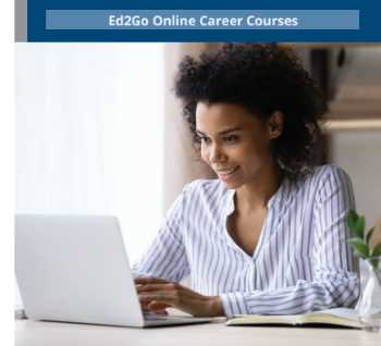 Woman viewing the ed2g0 career training options