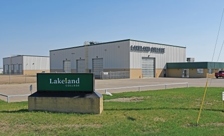 sign in front of Energy Park site buildings