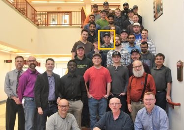 Mizera with his HOPE classmates and instructors.