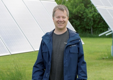 A year after graduating, Garnet Tozer returned to Lakeland as a sessional instructor