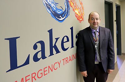 Shawn McKerry, new Emergency Training Centre dean