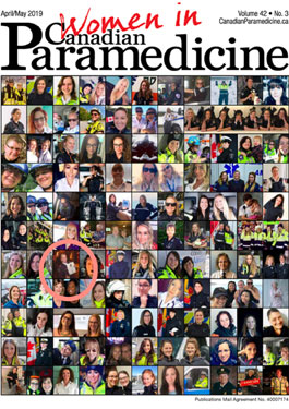 cover of the Canadian Paramedicine April/May 2019 issue