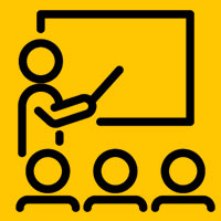 face to face delivery icon