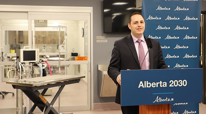 Minister of Advanced Education Demetrios Nicolaides