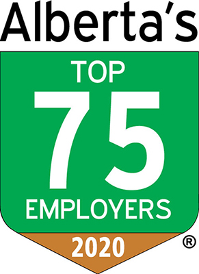 Alberta Top 75 Employer graphic