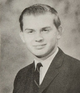 Rob Kubica's yearbook photo