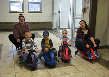 From November to December 2018, second-year early learning and child care students managed their own play program. They developed their own activities and gained valuable career-related skills.