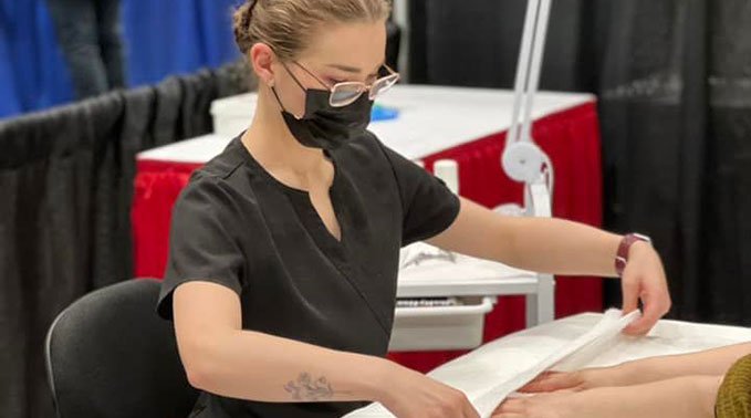 Khyler at Skills Canada