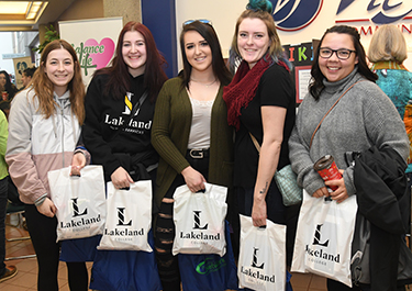 Lakeland students and the community were welcome to check out local resources at Wellness Fair 2019.
