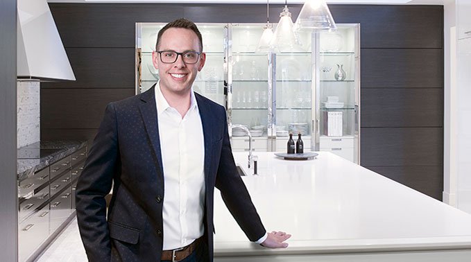 Mark Cayan, interior design technology grad