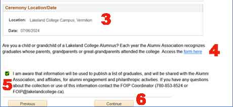 choices on apply to graduate screenshot