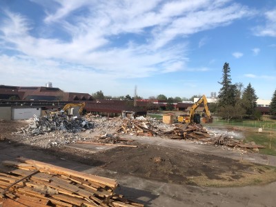 WHT Mead Building construction site 2021