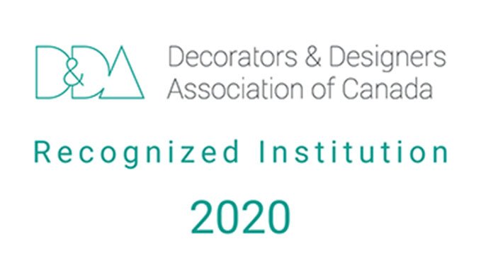Decorators and Designers Association of Canada Recognized Institution logo
