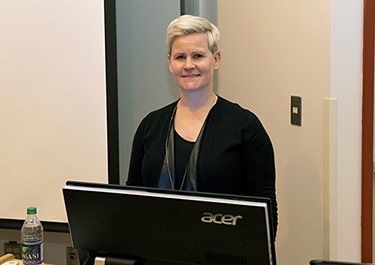 Gartner spoke to Lakeland faculty and staff, as well as teachers and service providers from the Lloydminster area.